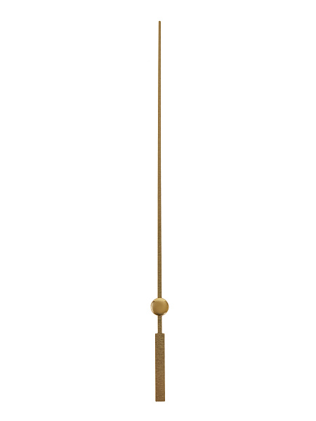 Стрелка секундная HS-106-ML-GD 118 мм., металл, золотистый