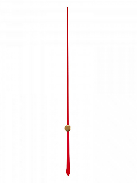 Стрелка секундная HS-145-ML-RD 112 мм., металл, красный