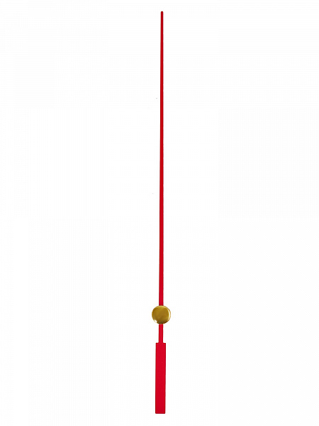 Стрелка секундная HS-1-ML-RD 100 мм., металл, красный