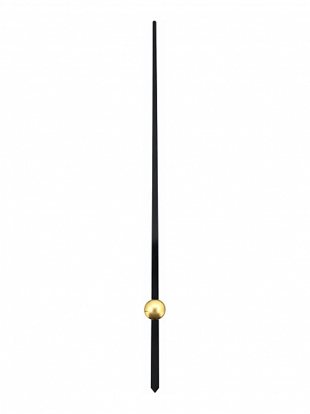 Стрелка секундная HS-452-ML-BK 102 мм., металл, черный